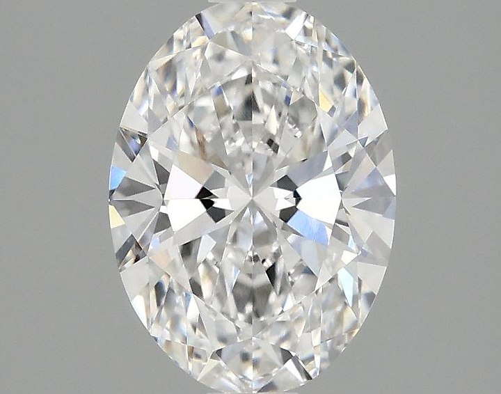 1.52 Carat Oval Shaped Ideal Cut VVS2 IGI Certified Lab Grown Diamond