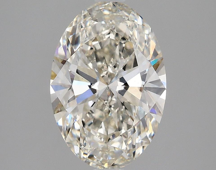2.53 Carat Oval Shaped Ideal Cut VS1 IGI Certified Lab Grown Diamond