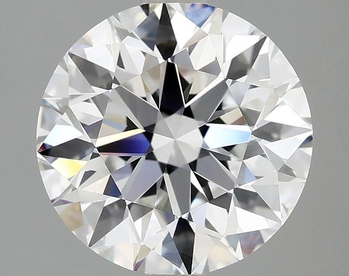 3.07 Carat Round Shaped Excellent Cut VVS2 IGI Certified Lab Grown Diamond
