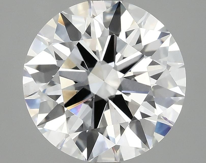 3.09 Carat Round Shaped Ideal Cut VVS2 IGI Certified Lab Grown Diamond