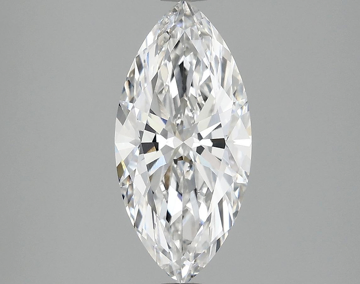 2.02 Carat Marquise Shaped Excellent Cut VVS2 IGI Certified Lab Grown Diamond