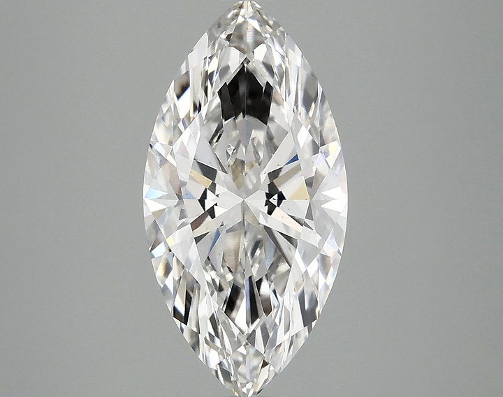 3.07 Carat Marquise Shaped Ideal Cut VS2 IGI Certified Lab Grown Diamond
