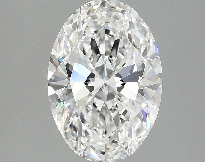1.98 Carat Oval Shaped Ideal Cut VVS2 IGI Certified Lab Grown Diamond