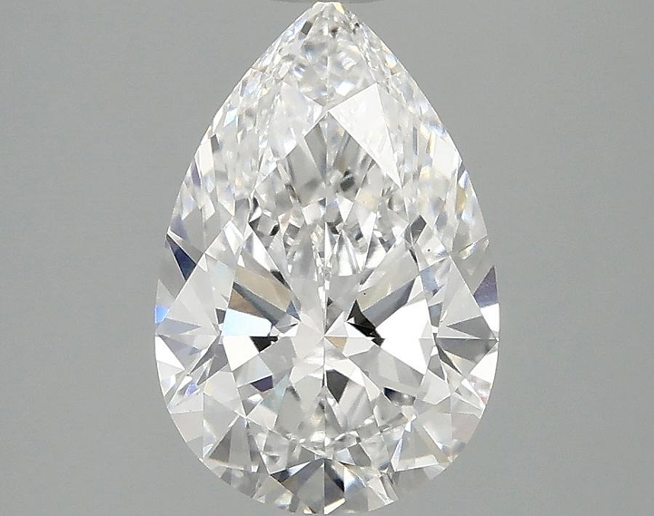 1.98 Carat Pear Shaped Excellent Cut VS1 IGI Certified Lab Grown Diamond