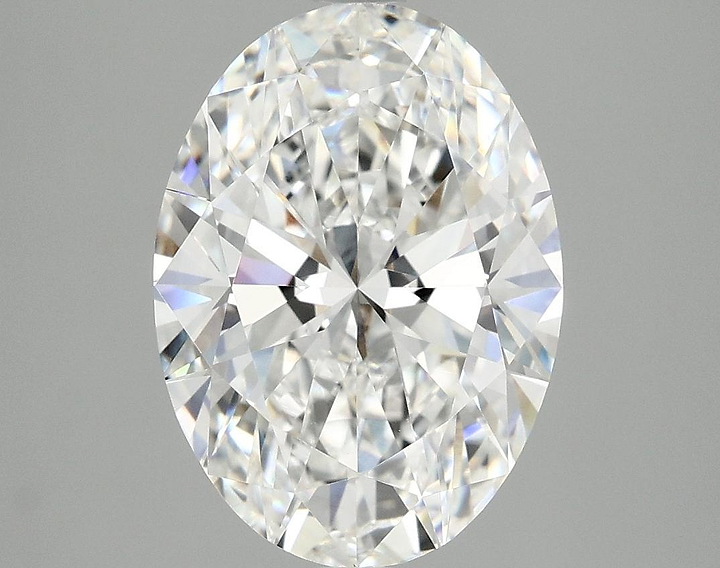 4.03 Carat Oval Shaped Ideal Cut VVS2 IGI Certified Lab Grown Diamond