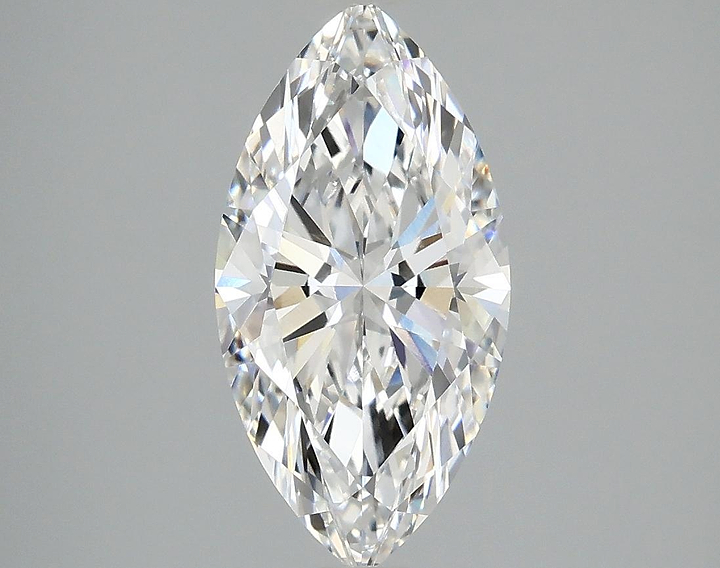 2.05 Carat Marquise Shaped Ideal Cut VVS2 IGI Certified Lab Grown Diamond