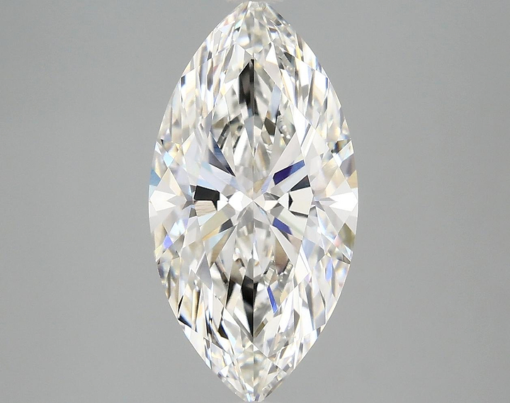 3.06 Carat Marquise Shaped Ideal Cut VVS2 IGI Certified Lab Grown Diamond