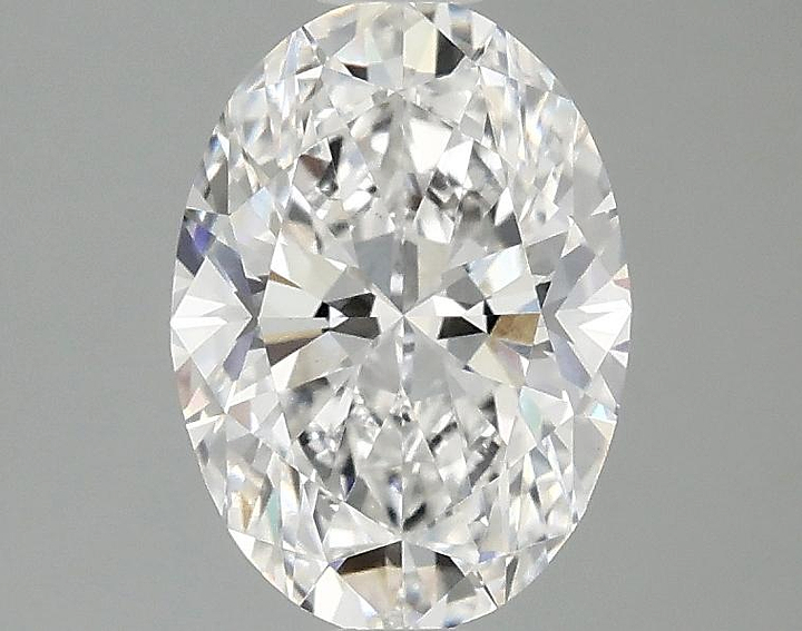 1.54 Carat Oval Shaped Ideal Cut VVS2 IGI Certified Lab Grown Diamond