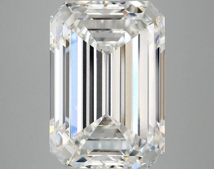 10.11 Carat Emerald Shaped Ideal Cut VVS2 IGI Certified Lab Grown Diamond