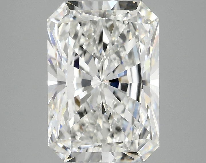 3.96 Carat Radiant Shaped Ideal Cut VVS2 IGI Certified Lab Grown Diamond