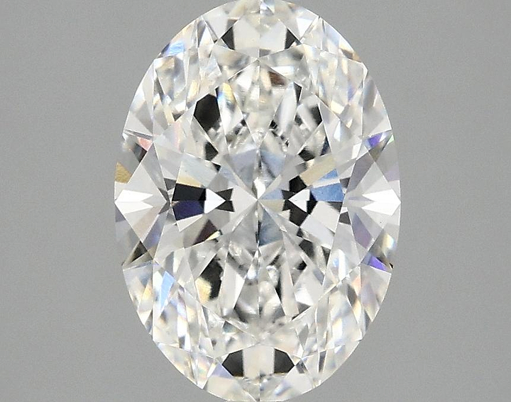2.1 Carat Oval Shaped Ideal Cut VVS2 IGI Certified Lab Grown Diamond