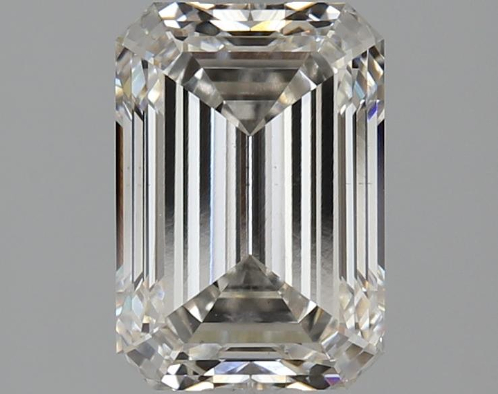 1.97 Carat Emerald Shaped Ideal Cut VS1 IGI Certified Lab Grown Diamond