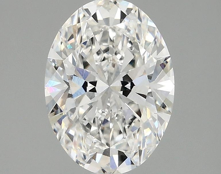 1.7 Carat Oval Shaped Excellent Cut VVS2 IGI Certified Lab Grown Diamond