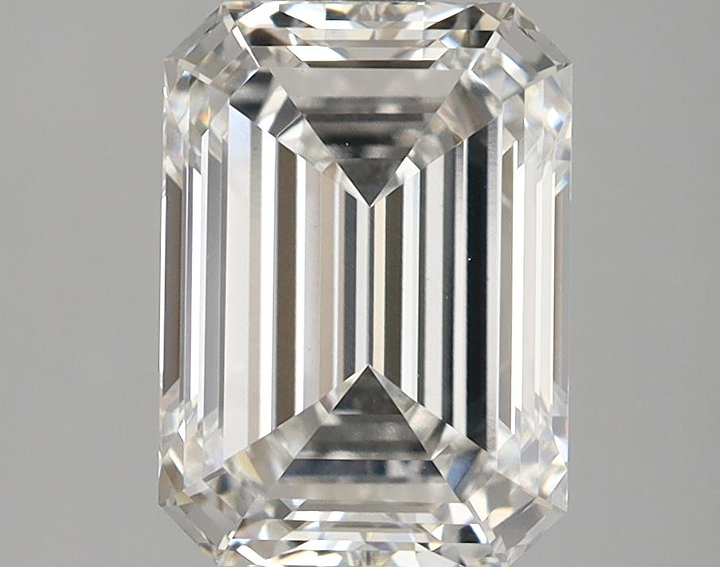 3.04 Carat Emerald Shaped Excellent Cut VS1 IGI Certified Lab Grown Diamond