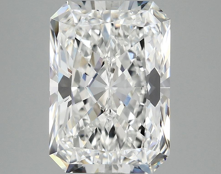 4.08 Carat Radiant Shaped Ideal Cut VVS2 IGI Certified Lab Grown Diamond