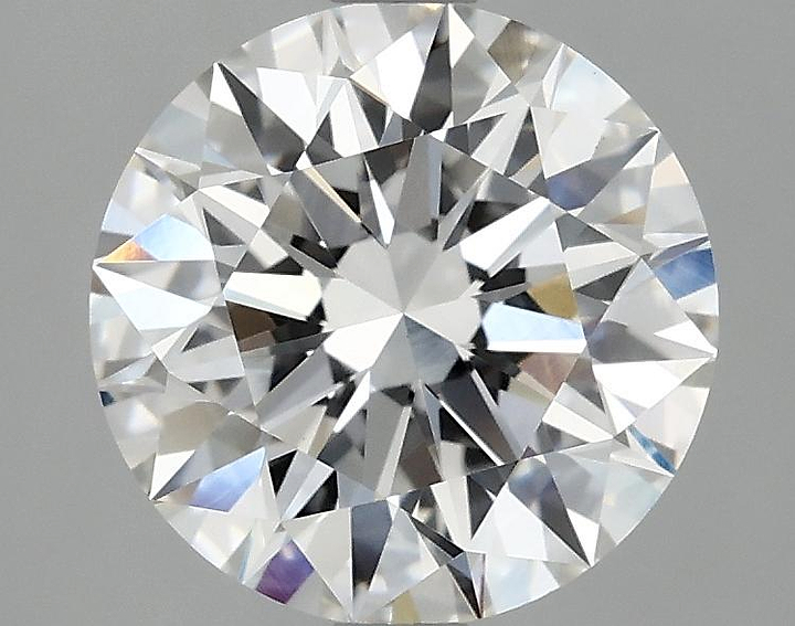 2.57 Carat Round Shaped Excellent Cut VVS2 IGI Certified Lab Grown Diamond