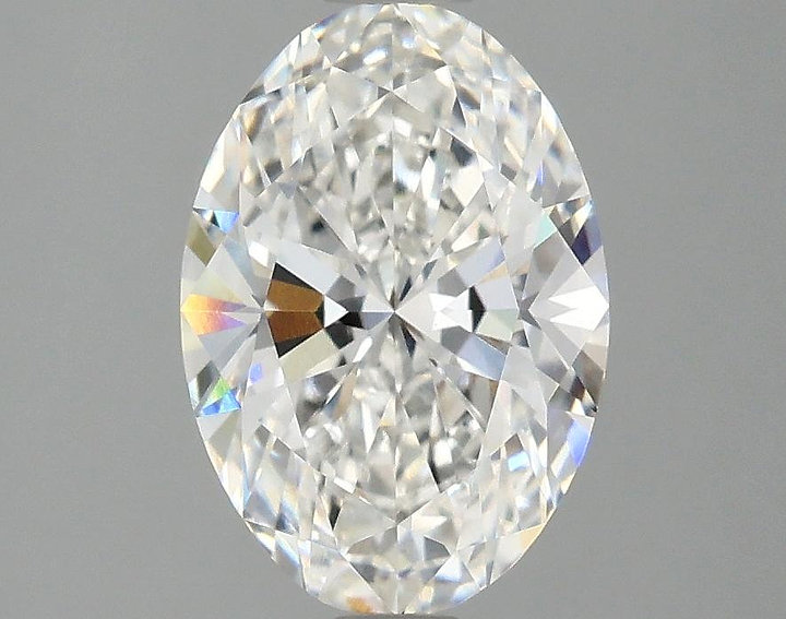 2.01 Carat Oval Shaped Ideal Cut VVS2 IGI Certified Lab Grown Diamond