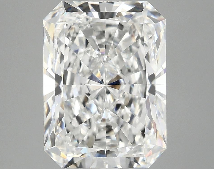 4.03 Carat Radiant Shaped Excellent Cut VVS2 IGI Certified Lab Grown Diamond