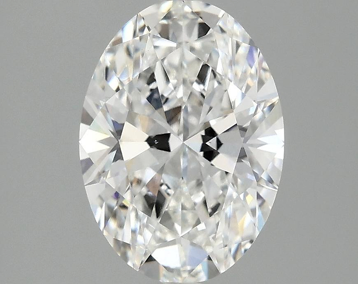 2.1 Carat Oval Shaped Ideal Cut VVS2 IGI Certified Lab Grown Diamond