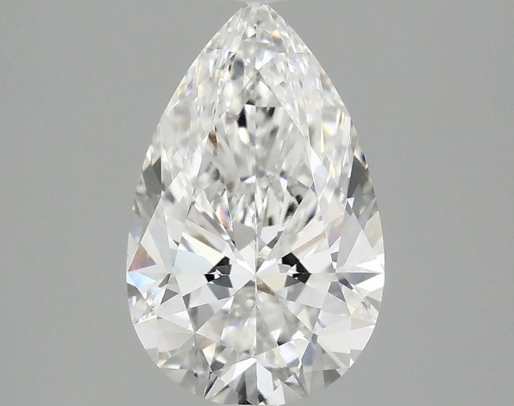 2.04 Carat Pear Shaped Ideal Cut VS1 IGI Certified Lab Grown Diamond