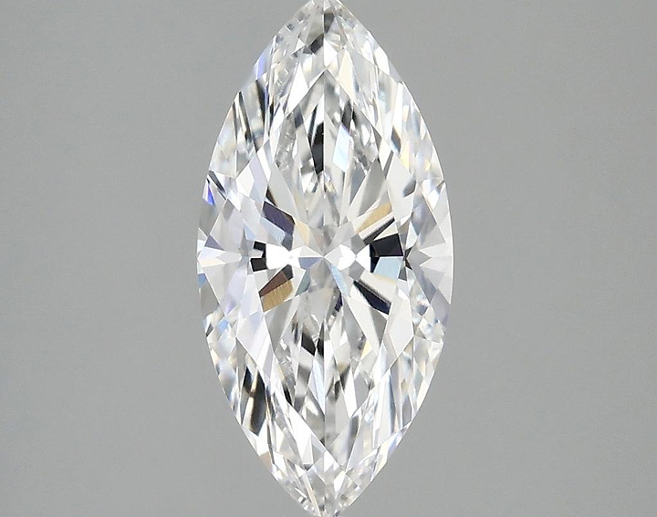 1.54 Carat Marquise Shaped Excellent Cut VVS1 IGI Certified Lab Grown Diamond