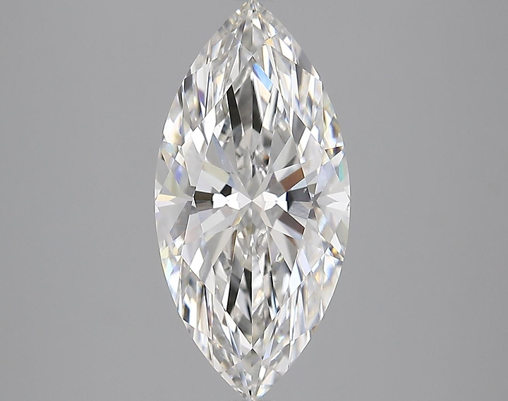 3.08 Carat Marquise Shaped Excellent Cut VVS1 IGI Certified Lab Grown Diamond