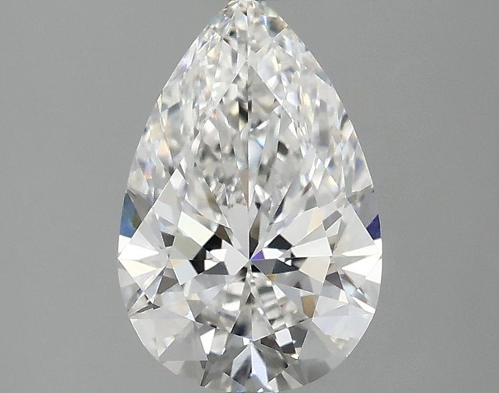 1.59 Carat Pear Shaped Excellent Cut VVS2 IGI Certified Lab Grown Diamond