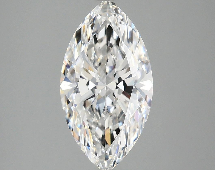 2.07 Carat Marquise Shaped Excellent Cut VVS2 IGI Certified Lab Grown Diamond