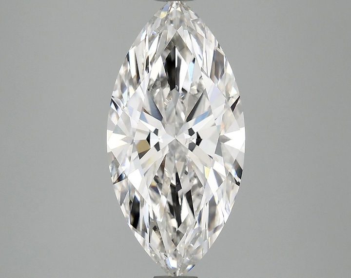 3.1 Carat Marquise Shaped Excellent Cut VVS2 IGI Certified Lab Grown Diamond