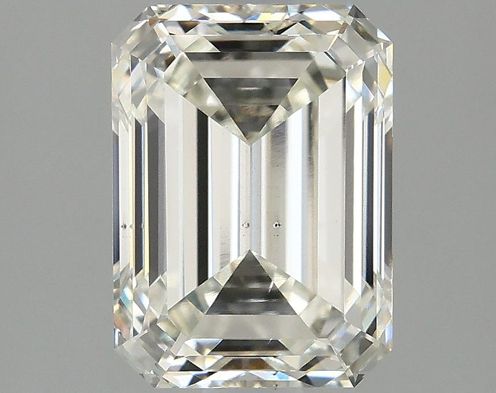 2.1 Carat Emerald Shaped Excellent Cut VS2 IGI Certified Lab Grown Diamond