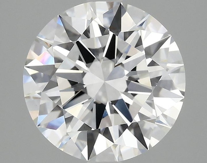 2.81 Carat Round Shaped Excellent Cut VVS2 IGI Certified Lab Grown Diamond