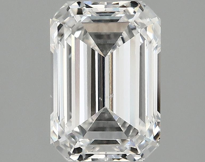 2.47 Carat Emerald Shaped Ideal Cut VS2 IGI Certified Lab Grown Diamond