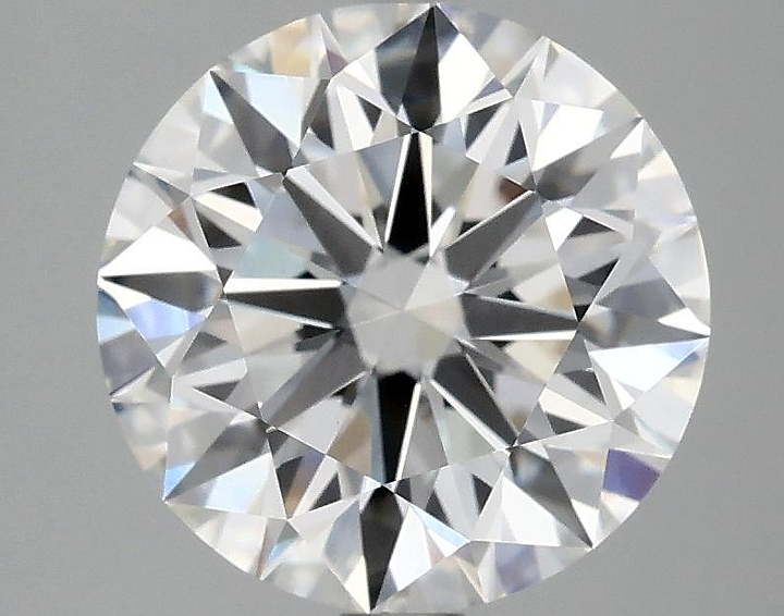 3.09 Carat Round Shaped Excellent Cut VS1 IGI Certified Lab Grown Diamond