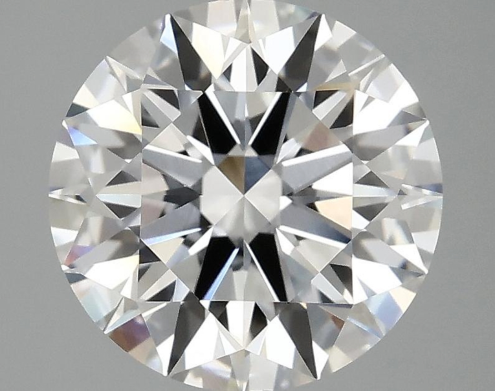 3.09 Carat Round Shaped Ideal Cut VVS2 IGI Certified Lab Grown Diamond