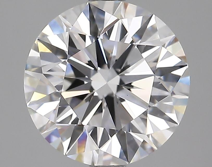 3.06 Carat Round Shaped Ideal Cut VVS2 IGI Certified Lab Grown Diamond