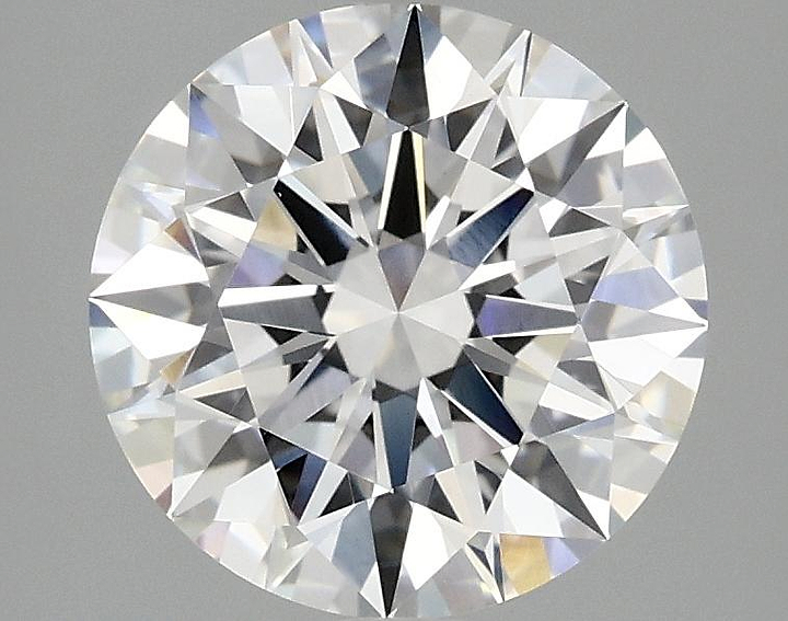 2.58 Carat Round Shaped Ideal Cut VVS2 IGI Certified Lab Grown Diamond