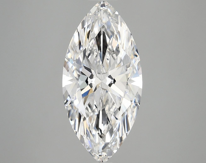 3.08 Carat Marquise Shaped Excellent Cut VS1 IGI Certified Lab Grown Diamond