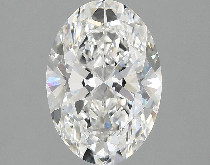 2.02 Carat Oval Shaped Ideal Cut VVS2 IGI Certified Lab Grown Diamond