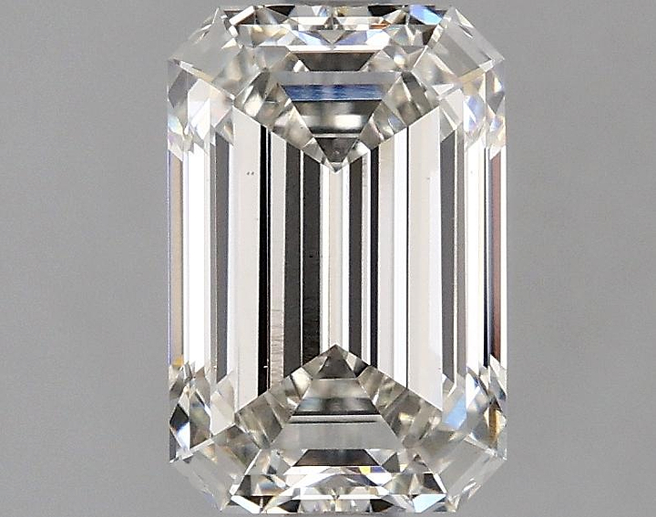 2.13 Carat Emerald Shaped Excellent Cut VVS2 IGI Certified Lab Grown Diamond