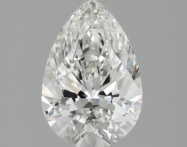 1.5 Carat Pear Shaped Excellent Cut VS2 IGI Certified Lab Grown Diamond