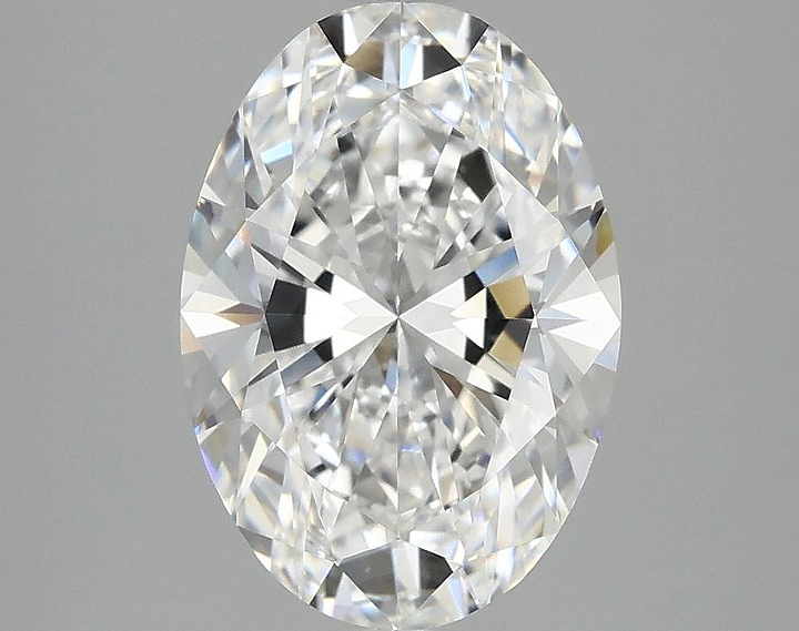 2.97 Carat Oval Shaped Ideal Cut VVS2 IGI Certified Lab Grown Diamond