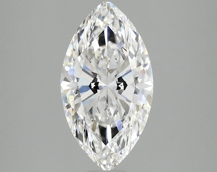 2.09 Carat Marquise Shaped Excellent Cut VS1 IGI Certified Lab Grown Diamond