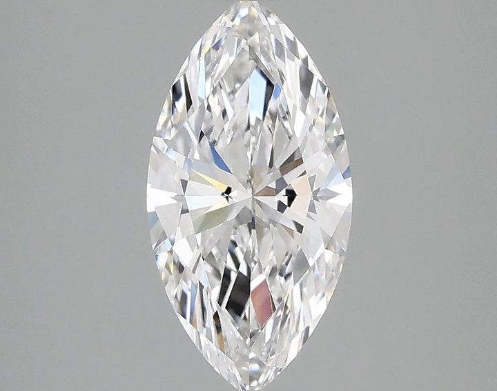 1.42 Carat Marquise Shaped Ideal Cut VVS2 IGI Certified Lab Grown Diamond