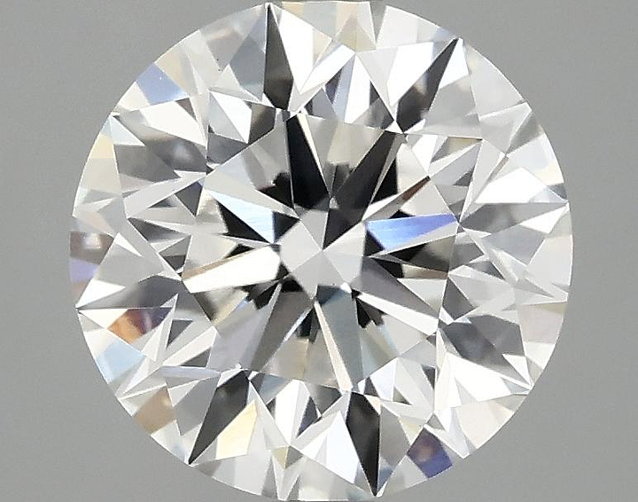2.96 Carat Round Shaped Excellent Cut VS1 IGI Certified Lab Grown Diamond