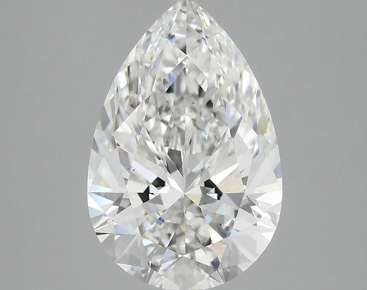 3.06 Carat Pear Shaped Excellent Cut VS1 IGI Certified Lab Grown Diamond