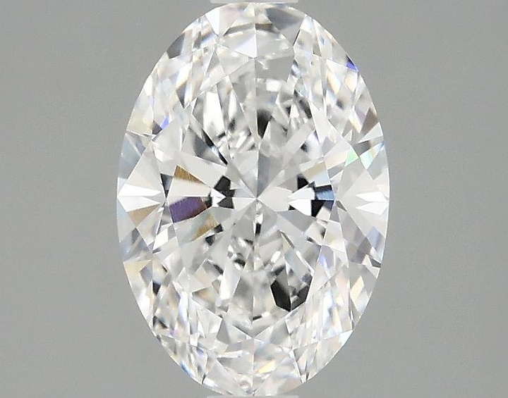 1.57 Carat Oval Shaped Ideal Cut VVS2 IGI Certified Lab Grown Diamond
