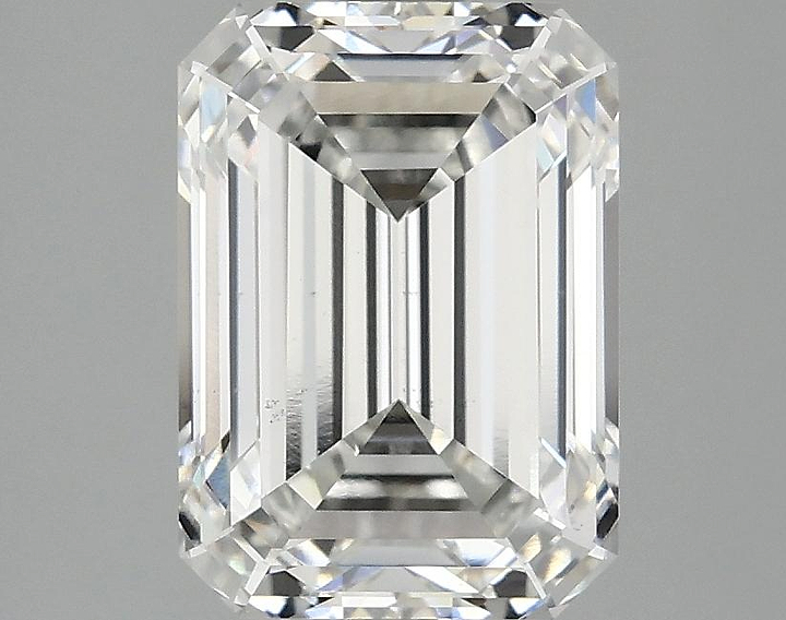 3.09 Carat Emerald Shaped Ideal Cut VS1 IGI Certified Lab Grown Diamond