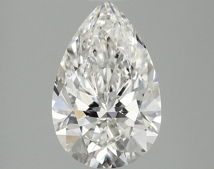 2.05 Carat Pear Shaped Ideal Cut VS1 IGI Certified Lab Grown Diamond