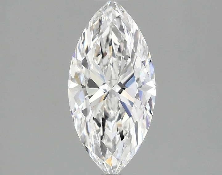 1.54 Carat Marquise Shaped Excellent Cut VVS2 IGI Certified Lab Grown Diamond
