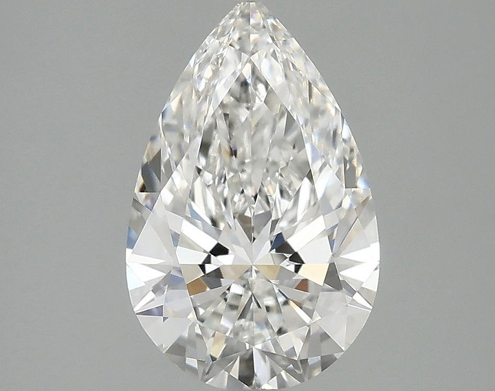 1.96 Carat Pear Shaped Ideal Cut VVS2 IGI Certified Lab Grown Diamond